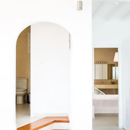 Luxurious Mykonian Blue Oasis With Private Pool Дом отдыха