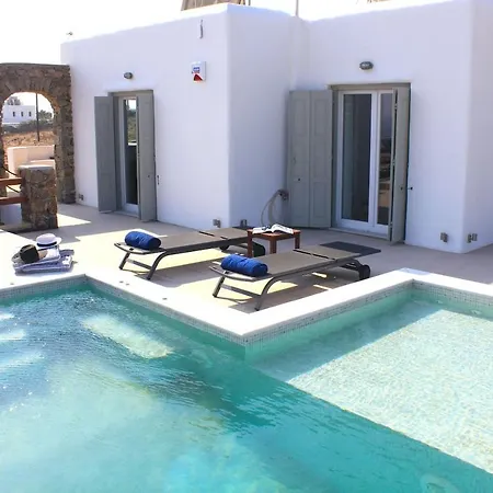 Luxurious Mykonian Blue Oasis With Private Pool * Калафатис