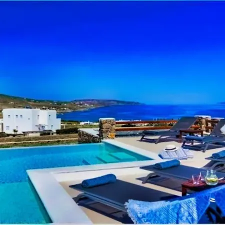 Luxurious Mykonian Blue Oasis With Private Pool