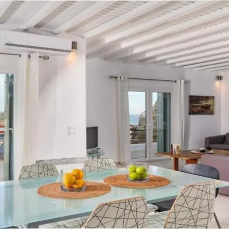 Luxurious Mykonian Blue Oasis With Private Pool * Калафатис