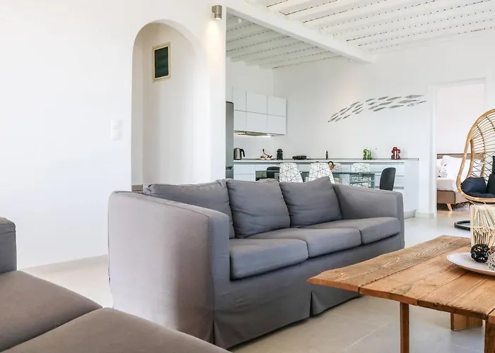 Luxurious Mykonian Blue Oasis With Private Pool *